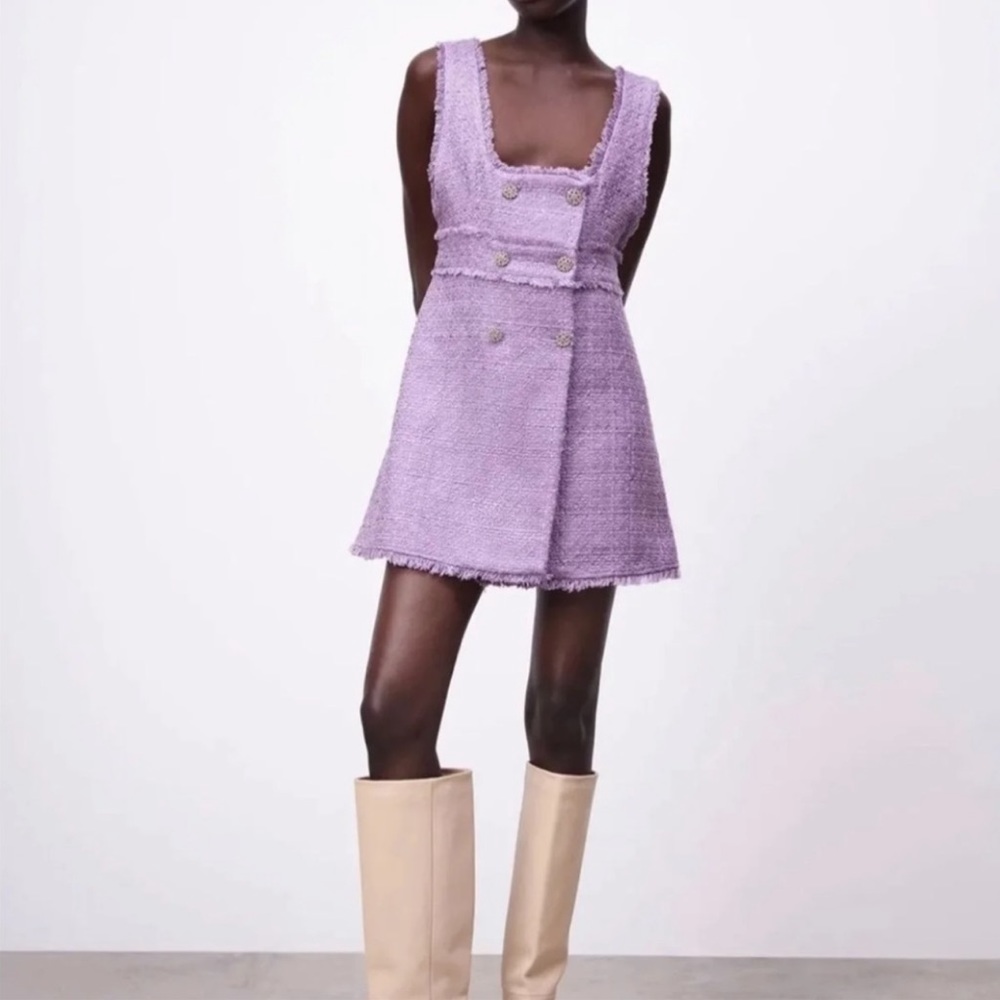ZARA Tweed Mini Jumper